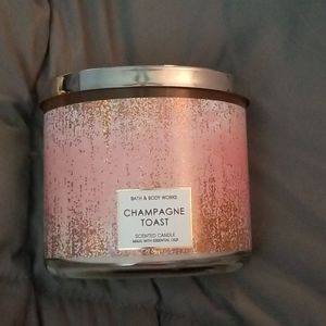 Champagne Toast tri-wick candle